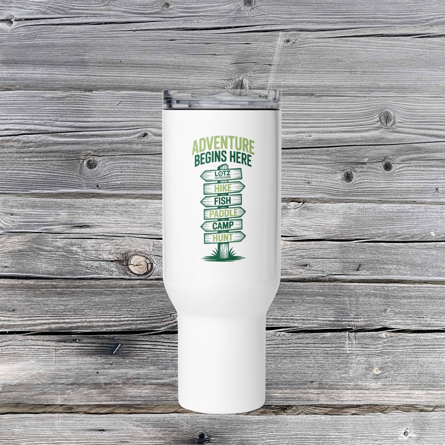 Lotz Outdoors - Travel mug with a handle