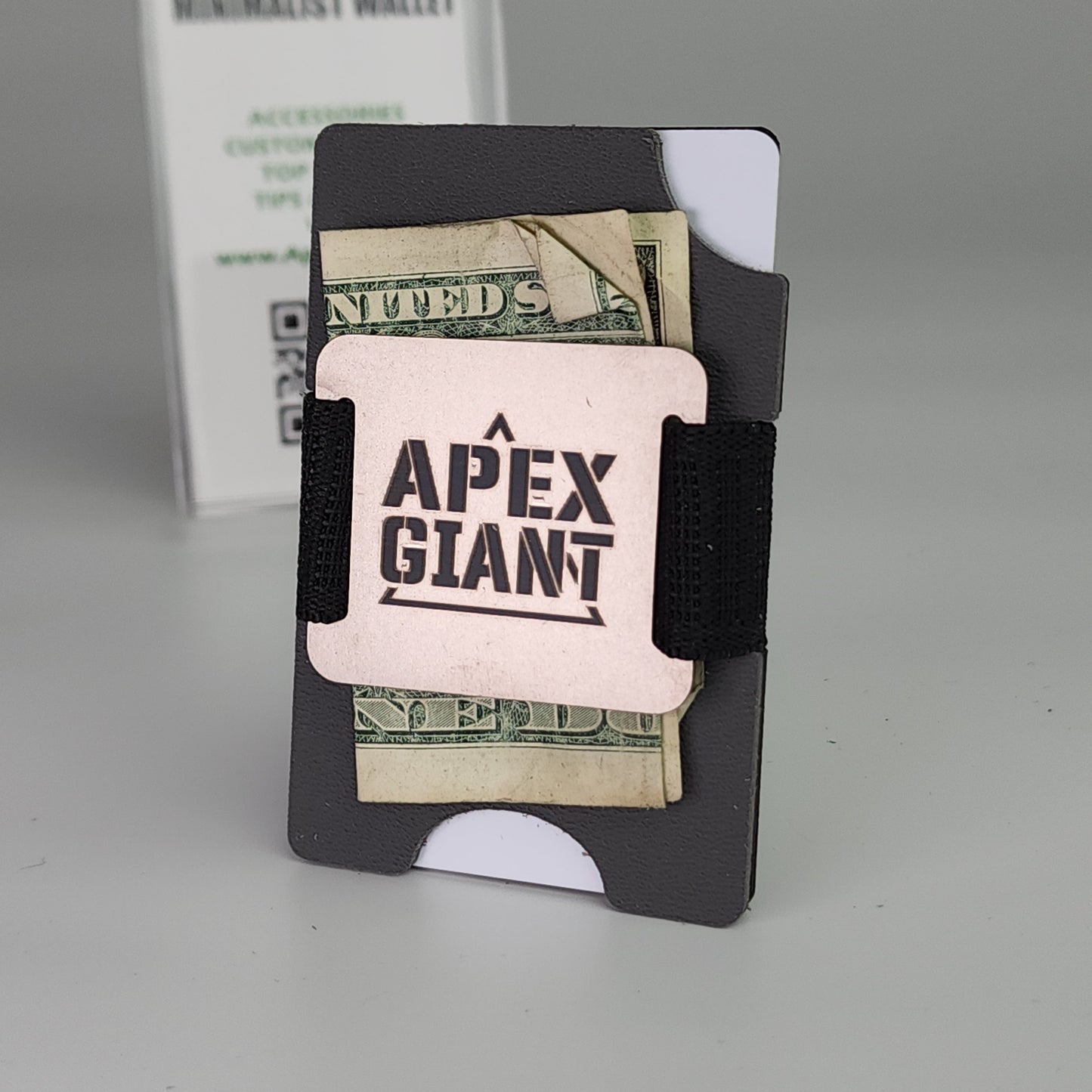 Wallet - Gunmetal Gray - APEX GIANT