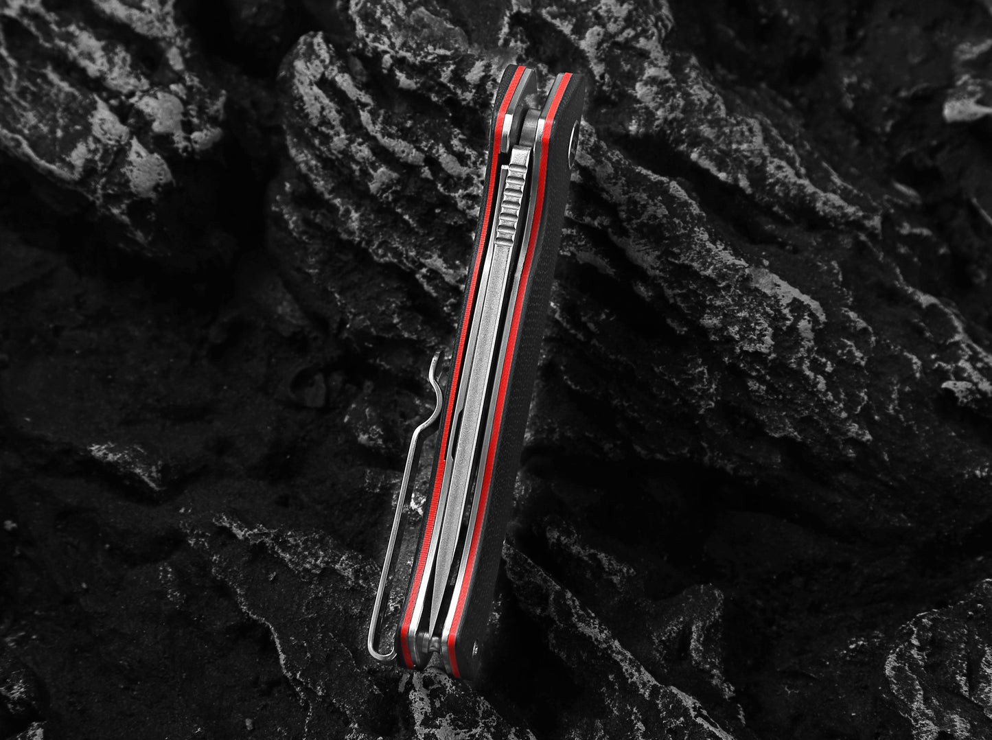 The Pathfinder Folding Pocket Knife Giftset for Men and Women (Silver and Red)