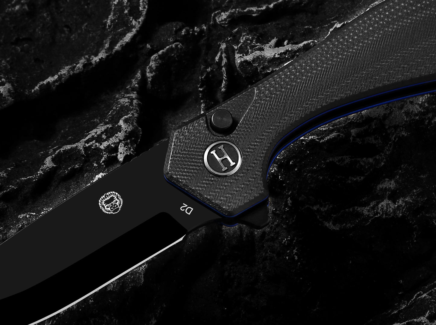 The Vector Folding Pocket Knife Giftset for Men and Women (Black)