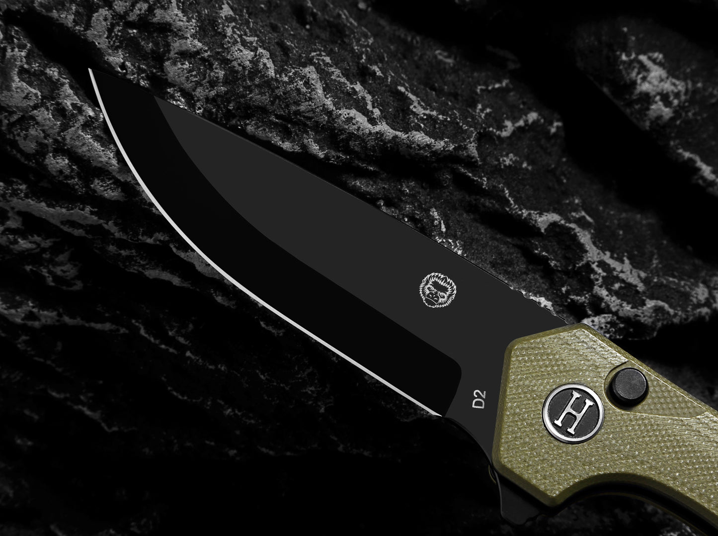 The Vector Folding Pocket Knife Giftset for Men and Women (Green and Black)