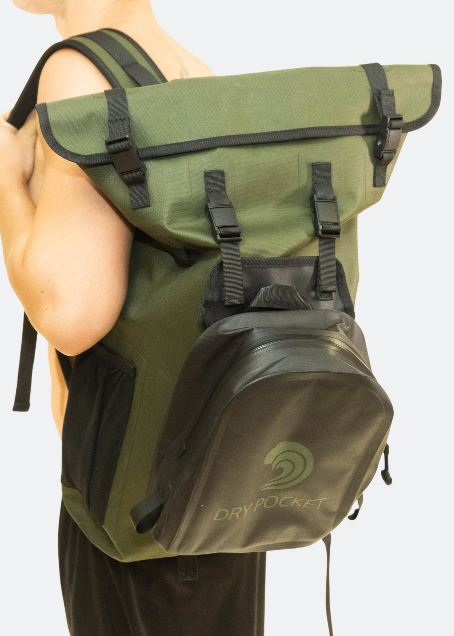 Waterproof Floating Backpack Dry Bag With Shell Bag