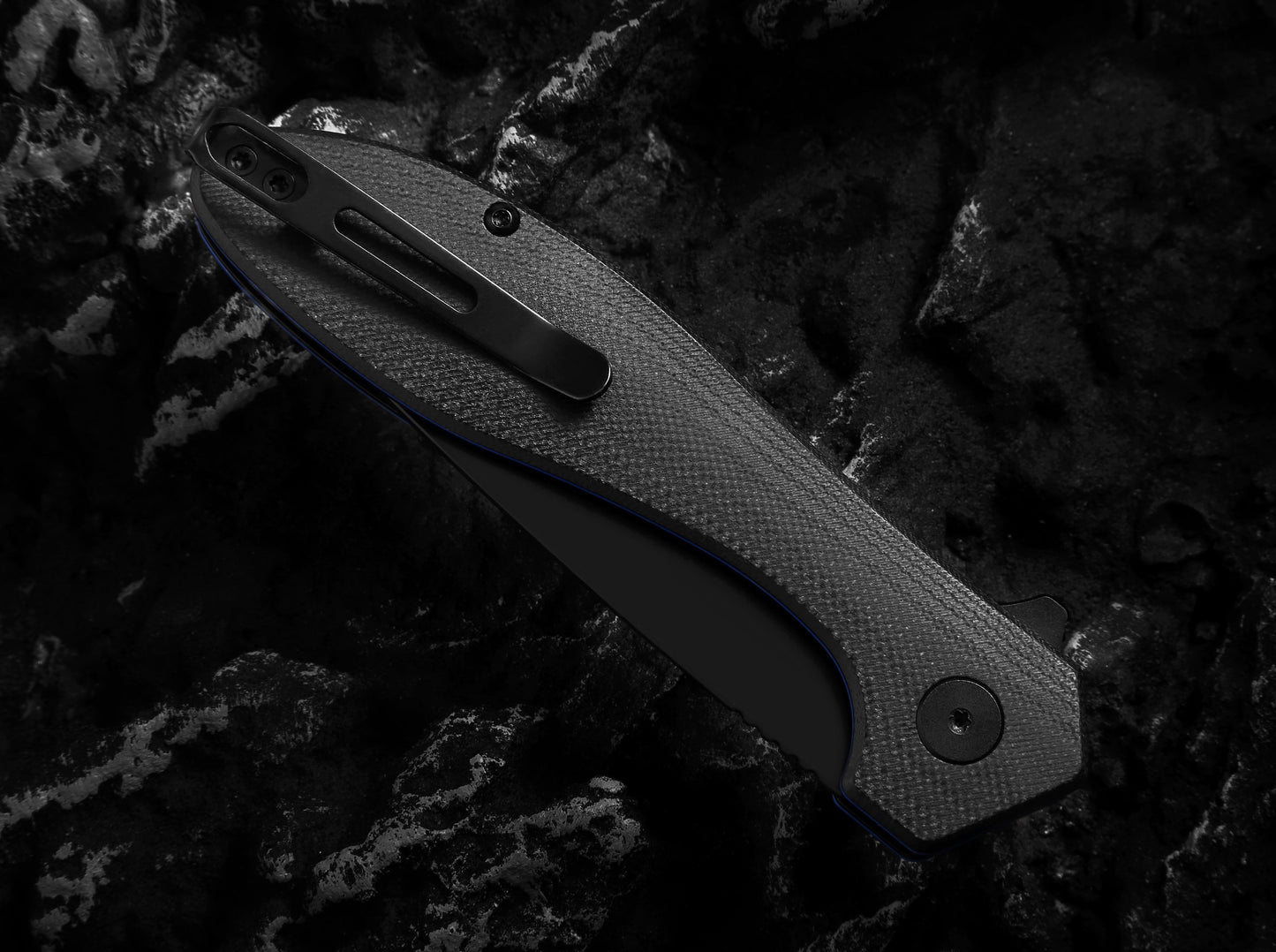 The Vector Folding Pocket Knife Giftset for Men and Women (Black)