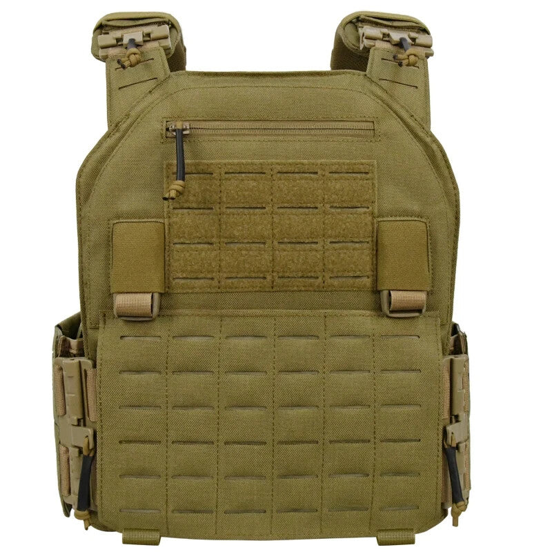 MUCITUP MUCTAC Tactical Plate Carrier Vest 1000D MOLLE Quick Release Multicam
