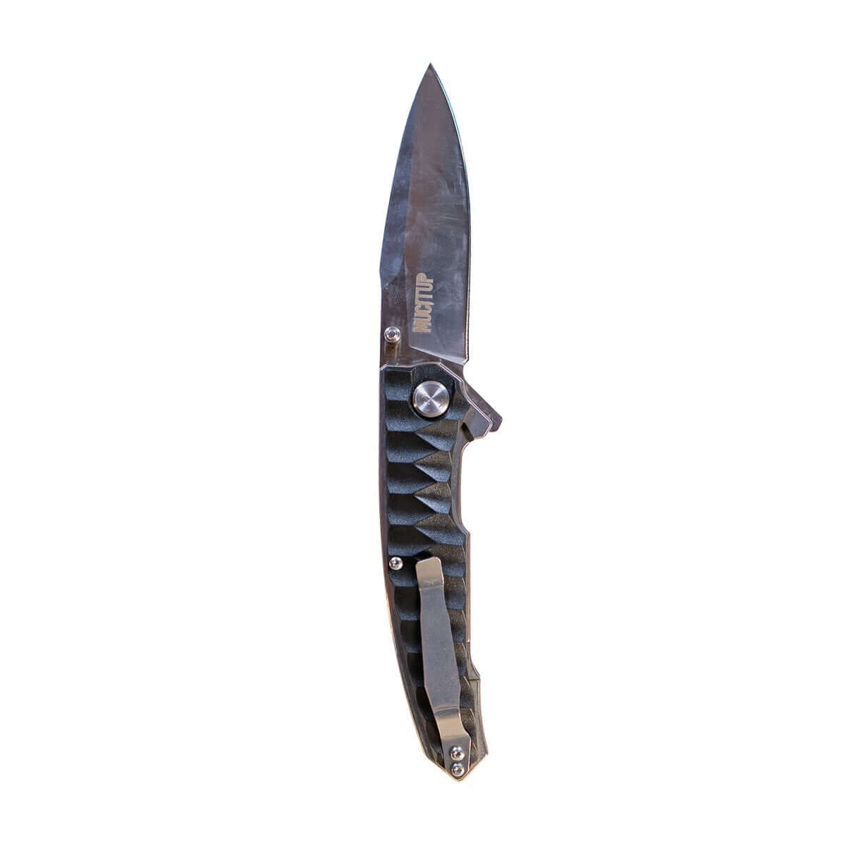 MUCTAC Apex D2 Tactical Folding Knife 3.75" G10 Handle Flipper EDC Folder
