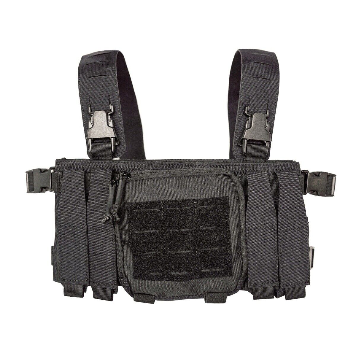 MUCTAC Tactical Chest Rig – 1000D Nylon, Quick Release, Modular Design