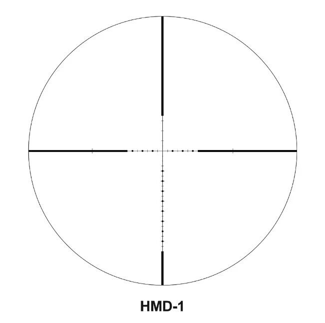 Red Win Rome 4-16x44 SF IR, HMD-1 Reticle, 30mm tube, R/G Illum, IPX6 Waterproof