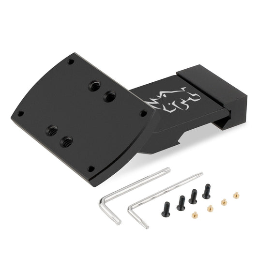 MUCTAC RMR 35° Offset  Red Dot Mount 6061-T6 Aluminum Ambi Locking Zero Hold