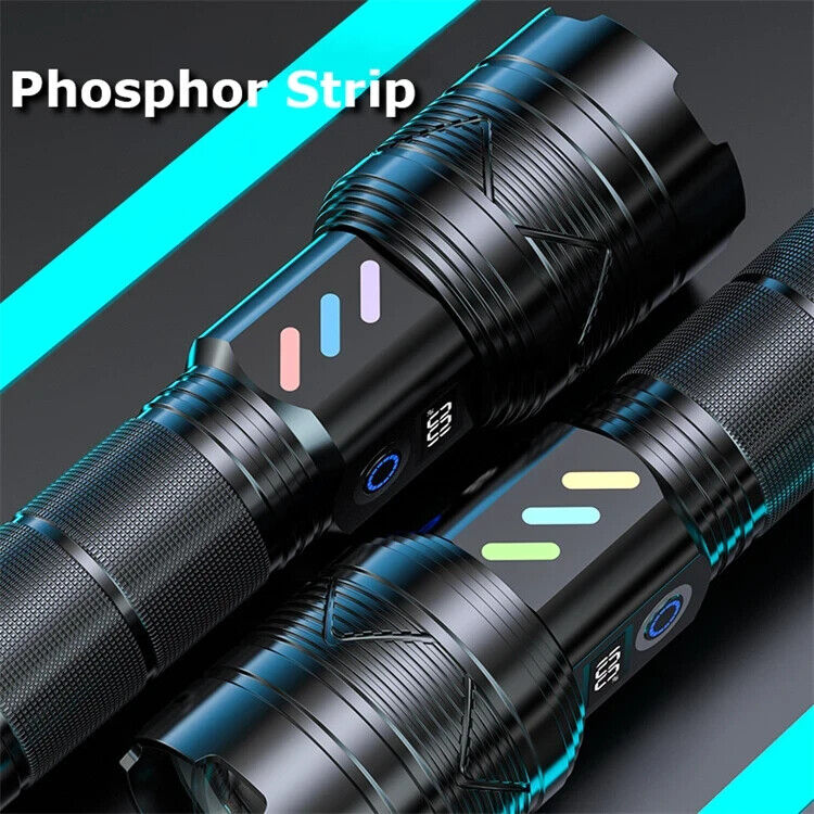Blazer 5000 Tactical Flashlight & 30W Powerbank, Military-Grade, 950,000 LM