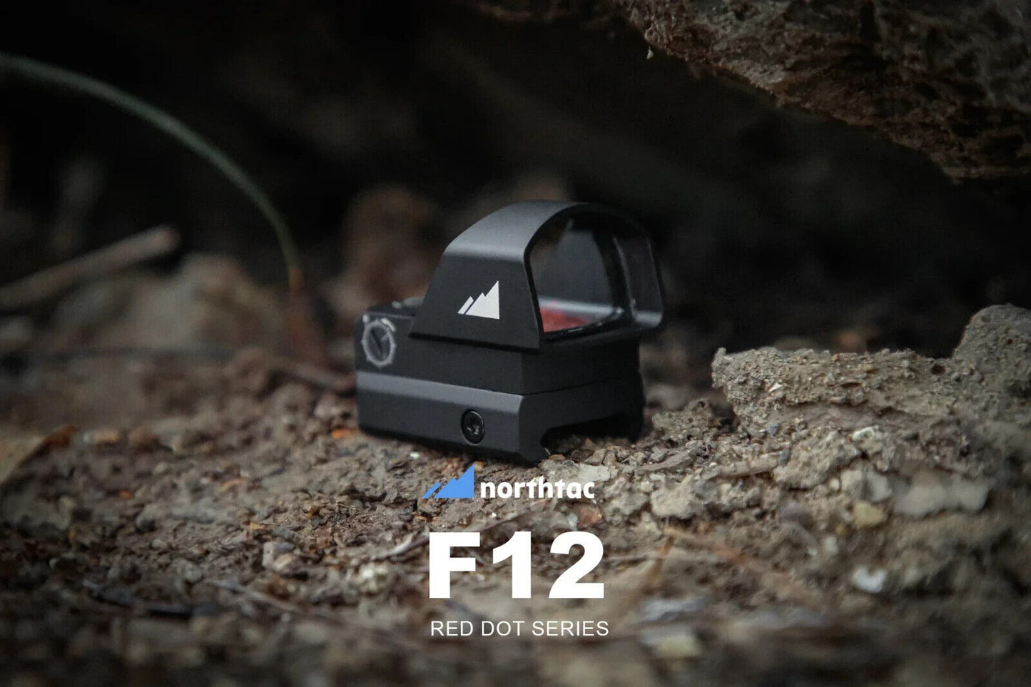 Ronnin F12, 2 MOA Micro Red Dot – RMR Footprint, Shake N’ Wake, IP67