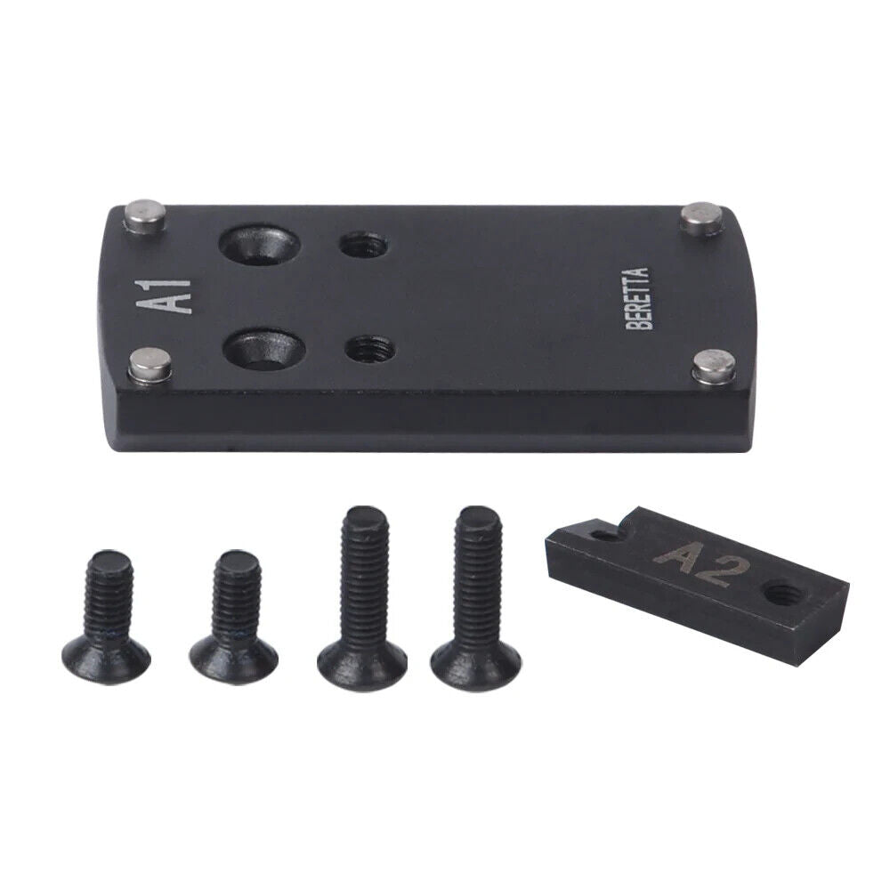 Red Win Pistol Sight Mount Bases - Glk, 1911, Sig, Beretta, Springfield, HK