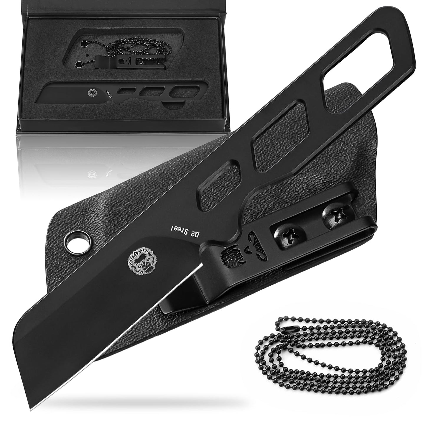 "THE RAZOR BACK" SURVIVAL NECK KNIFE