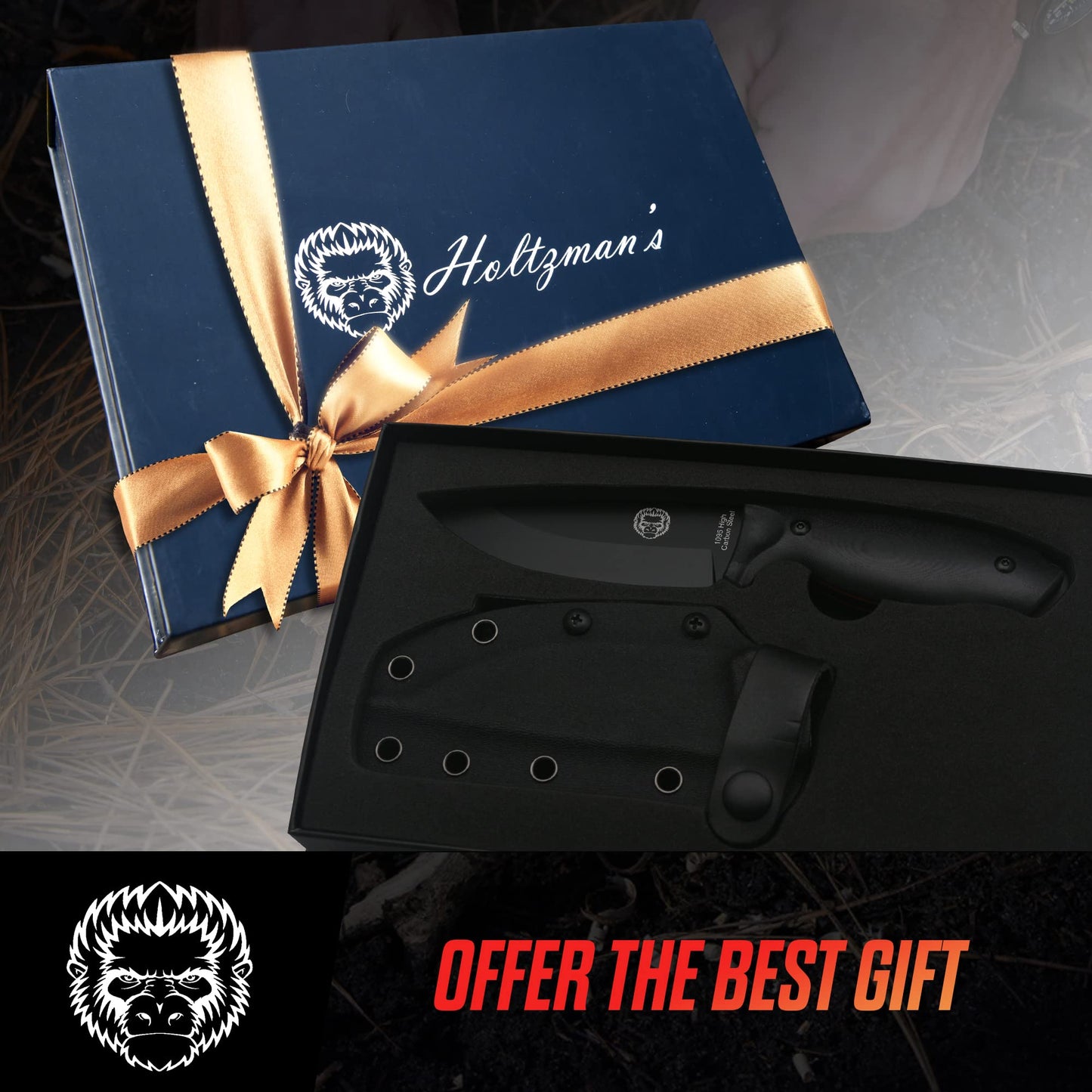 The Naked Bloodline Survival Knife Giftset for Men