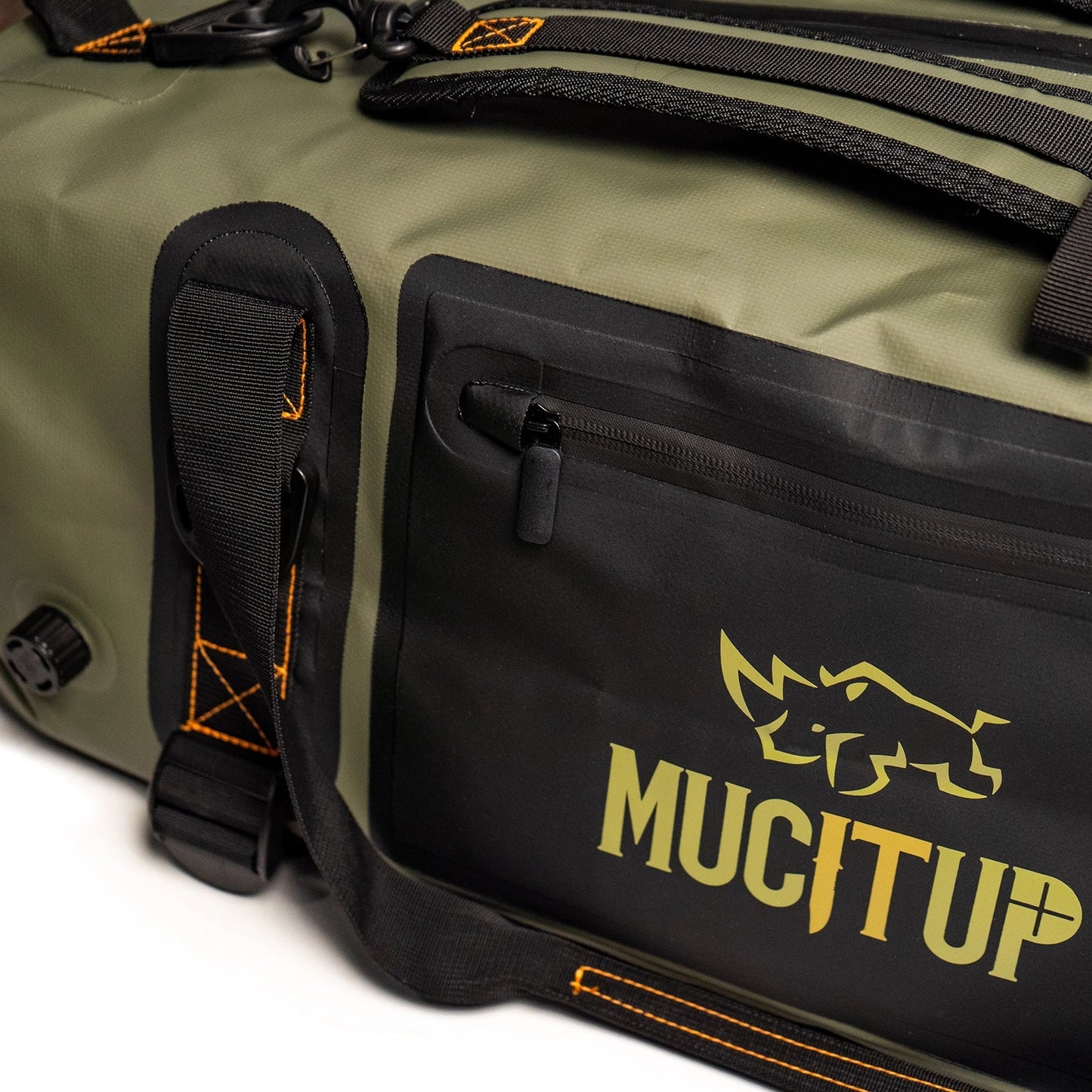 MUCTAC - MUCSAC 60L/40L Waterproof Duffle Bag with Backpack Straps, Air-Tight, Heavy Duty