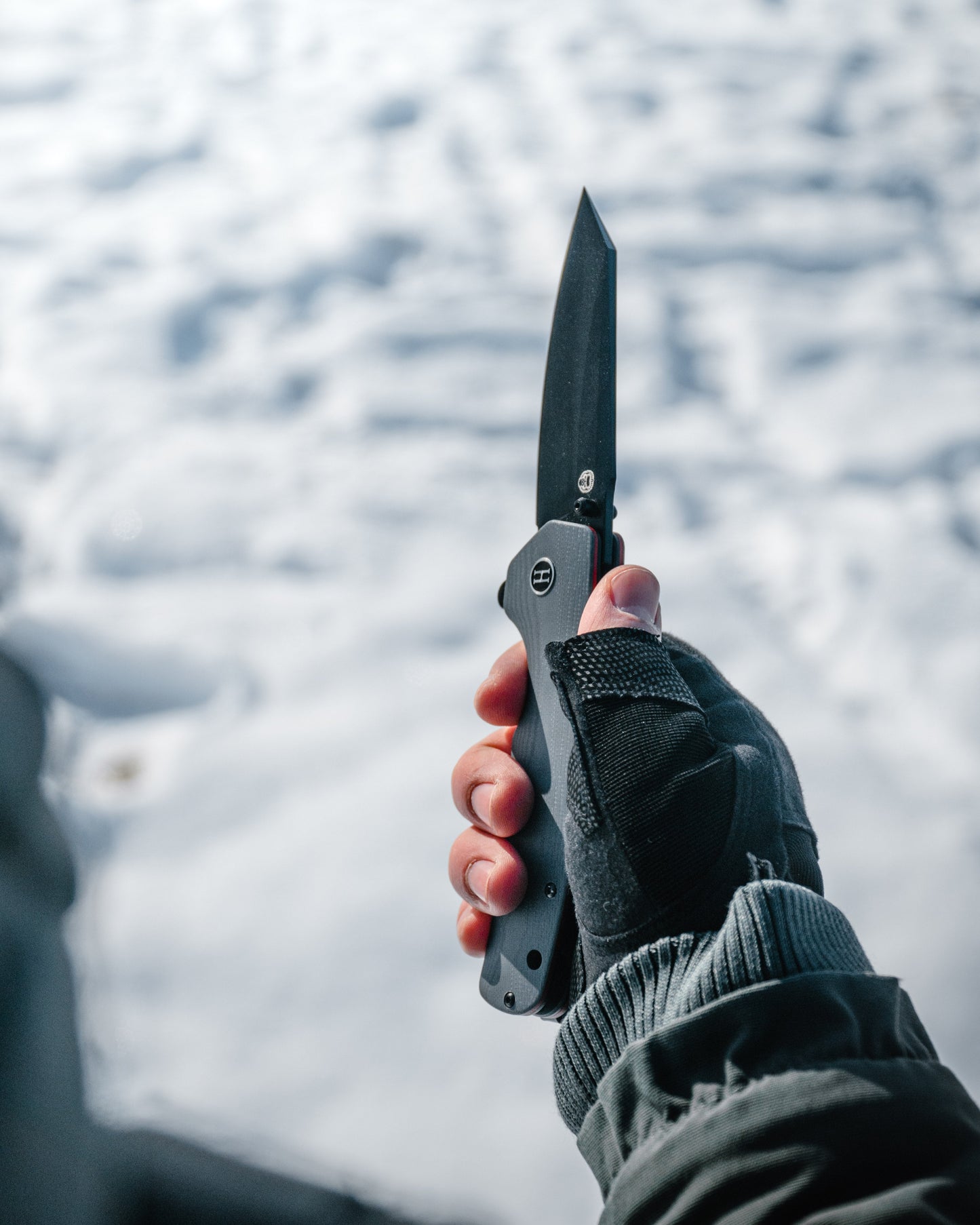 The Clip Point Folding Pocket Knife Giftset for Men and Women (Black and Orange)