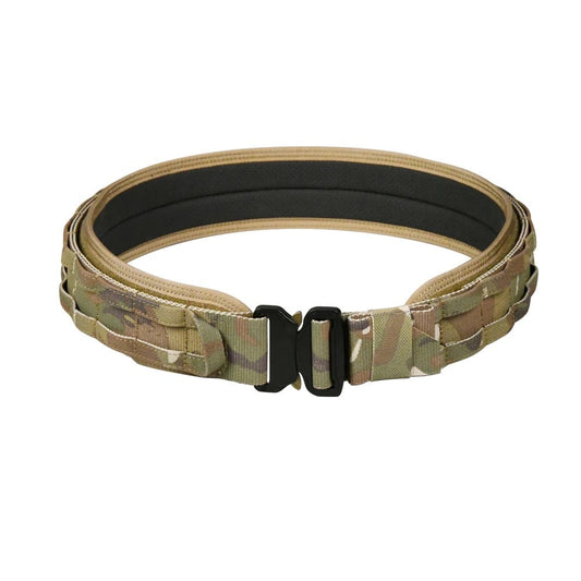 MUCTAC Tactical Belt Multicam MOLLE 1.75" w/ 2 Inner Belts, Anti-Slip