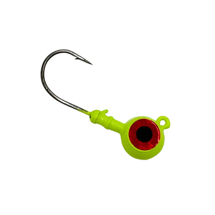 Magictail Round Head Big Eye Jigs 3pks
