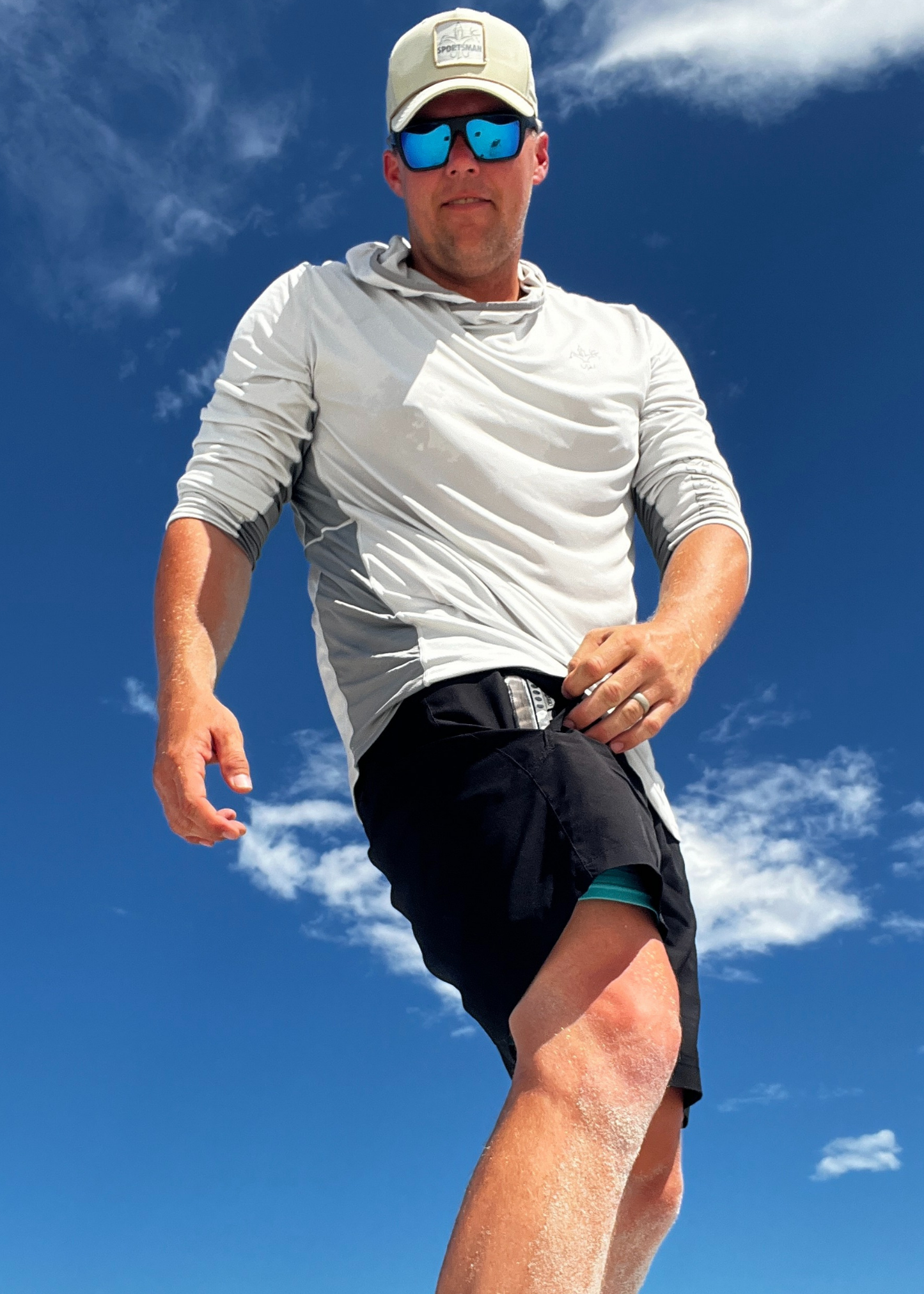 Waterproof Swim Shorts With A Waterproof Pocket