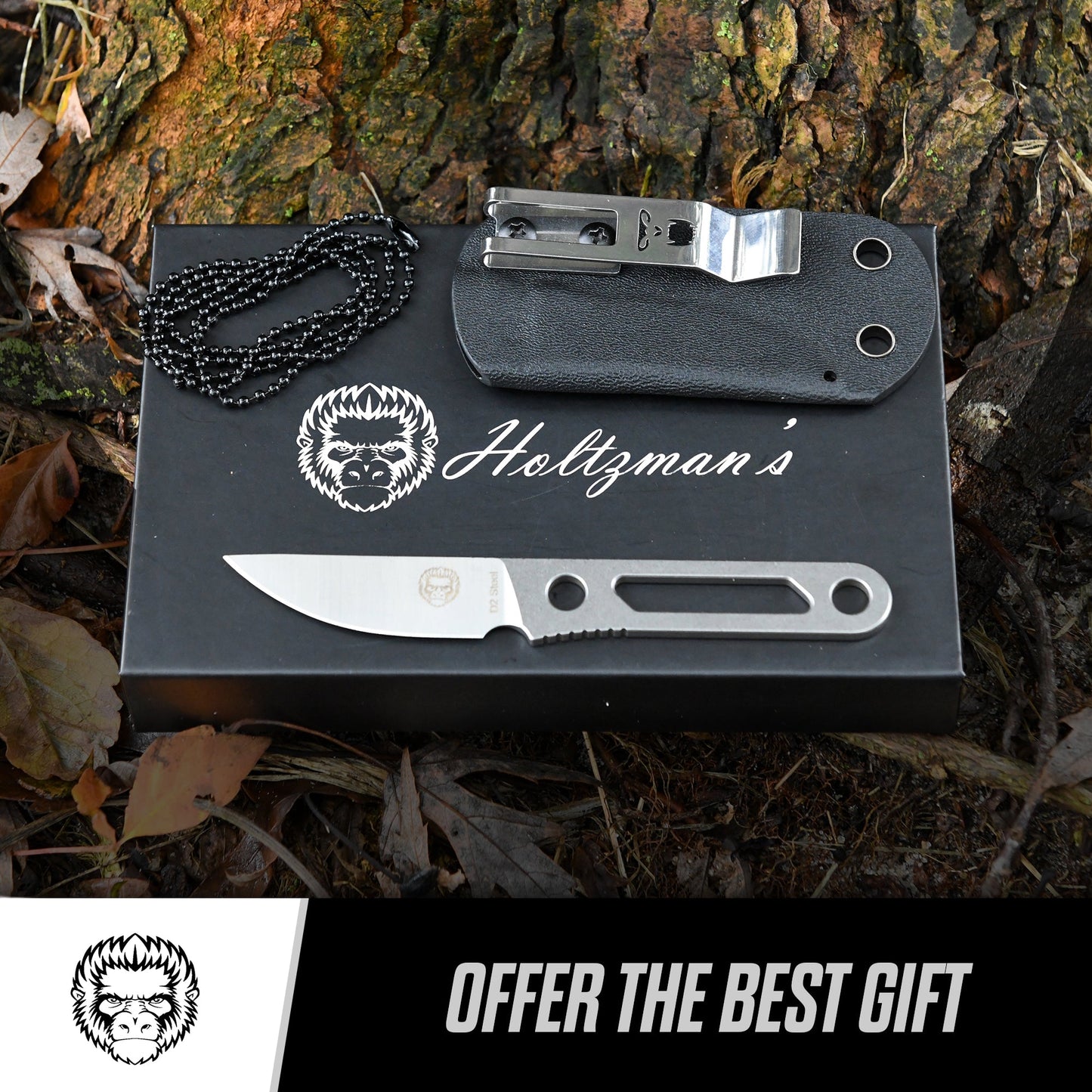 The Scalpel All-Steel Survival Knife Giftset for Outdoors