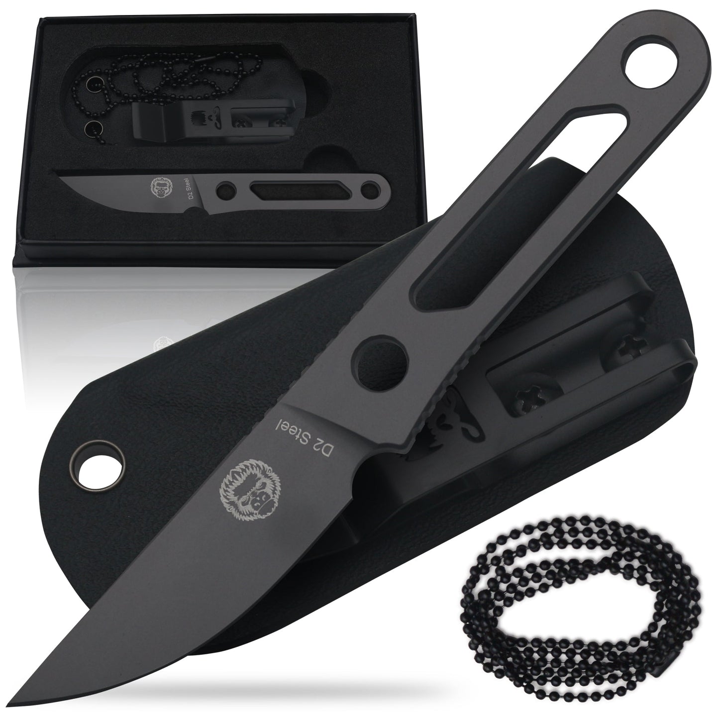 The Scalpel All-Steel Survival Knife Giftset for Outdoors