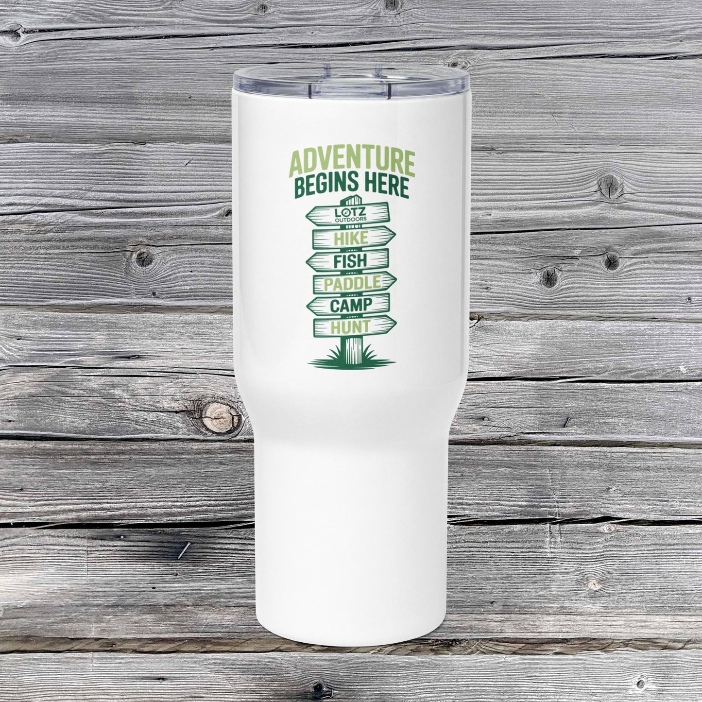 Lotz Outdoors - Travel mug with a handle